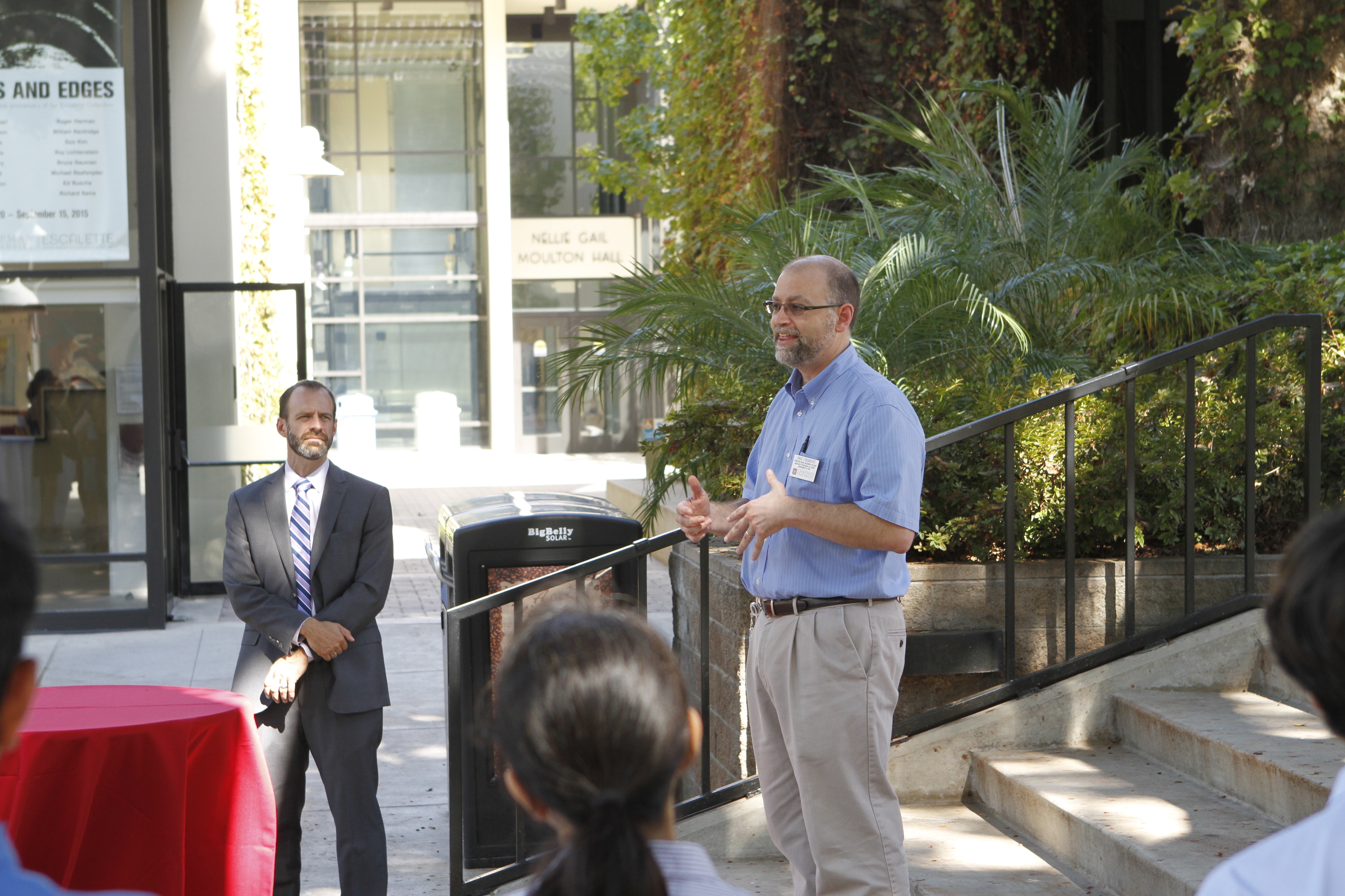 Speakers at Orange County Science and Engineering Fair (OCSEF)