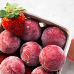 Food with edible packaging