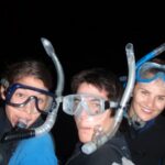 Students scuba diving