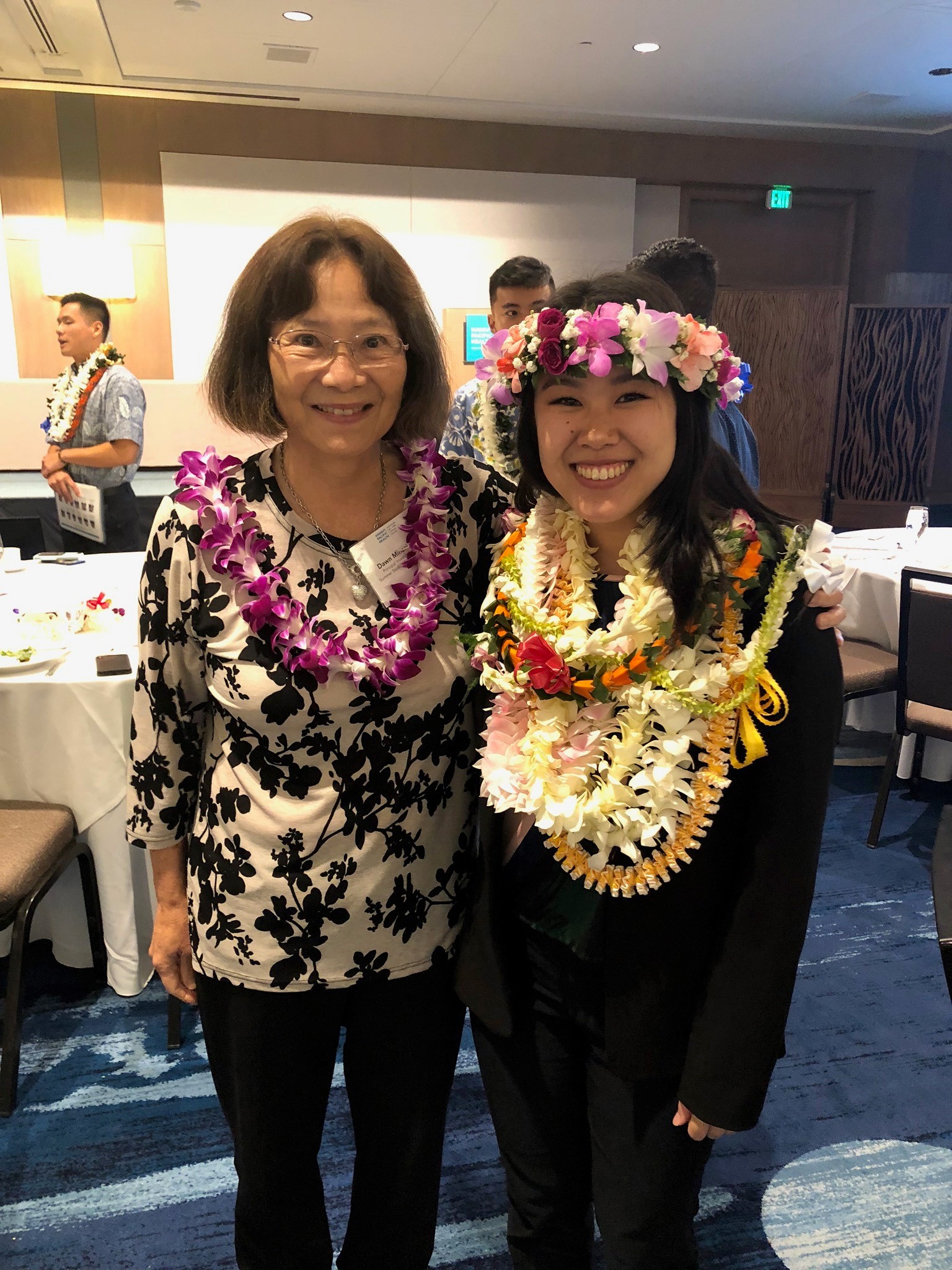 Kiersten Chong with her PI