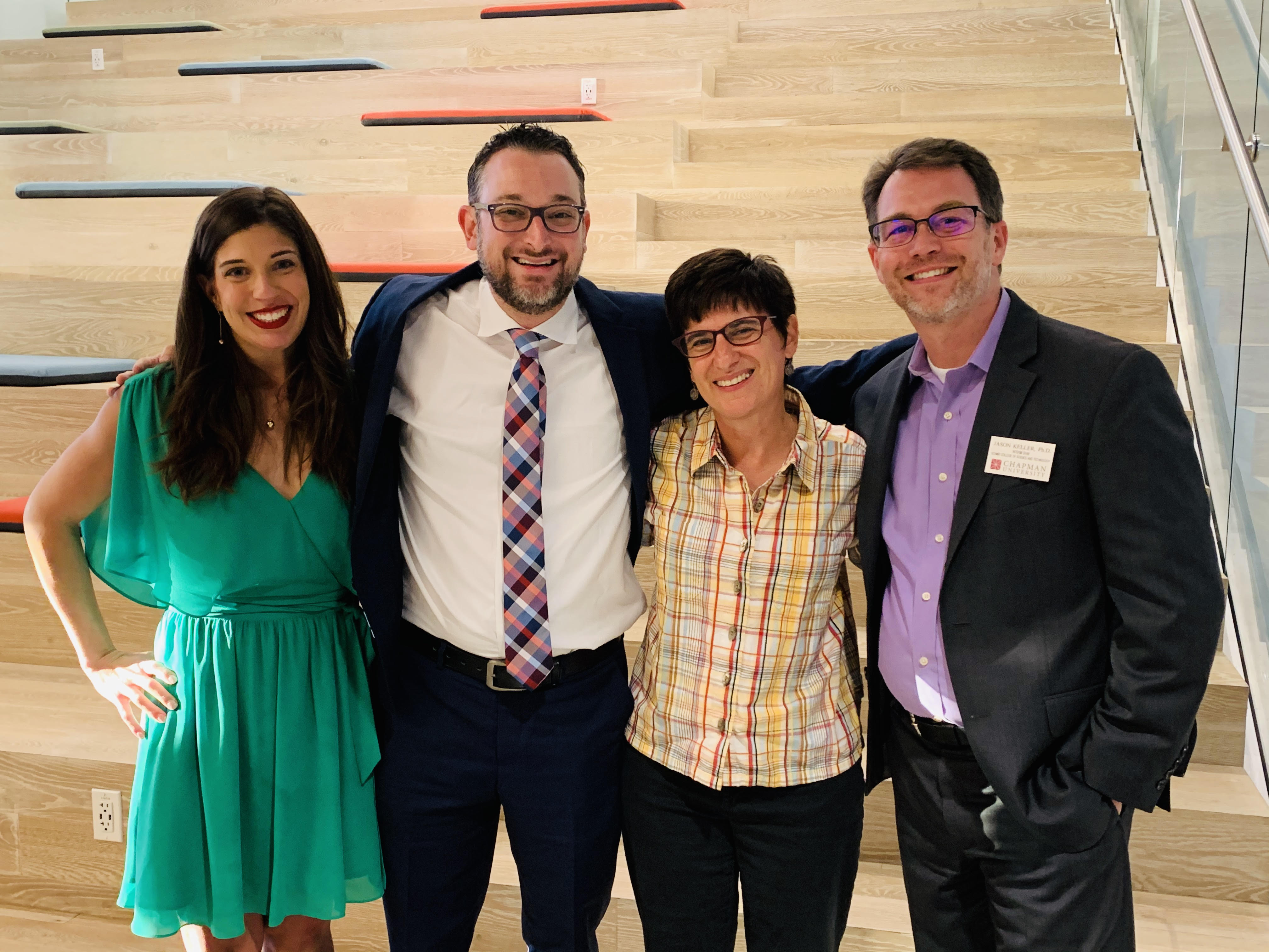 Dr. Christine Van Ramshorst, Dr. Ryan Van Ramshorst, Dr. Melissa Rowland-Goldsmith, and Dr. Jason Keller