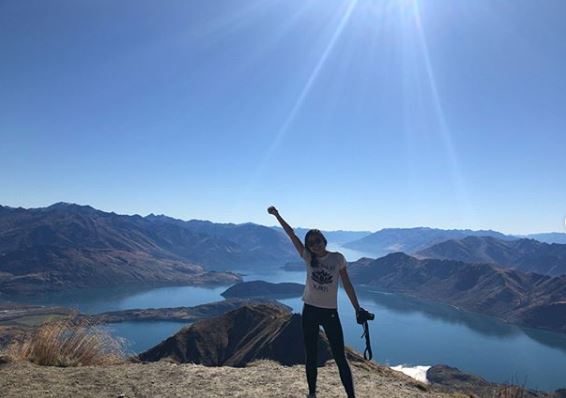Laurel Tamayo in New Zealand