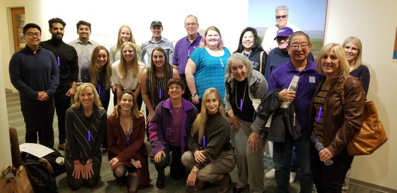 ASC final presentation photo with guests
