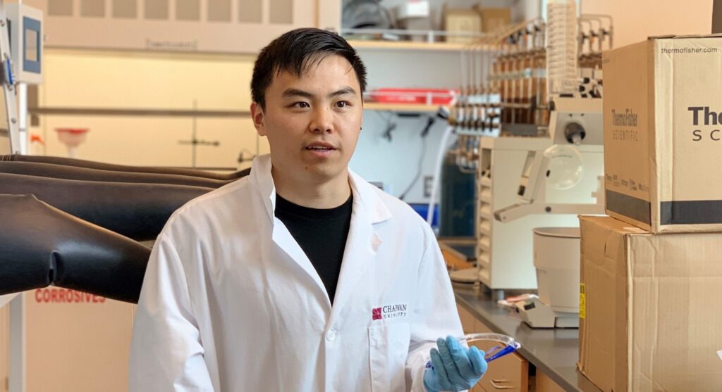 daniel chang in research laboratory