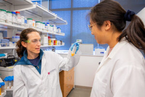 Diane Kim and Rosalee Hellberg