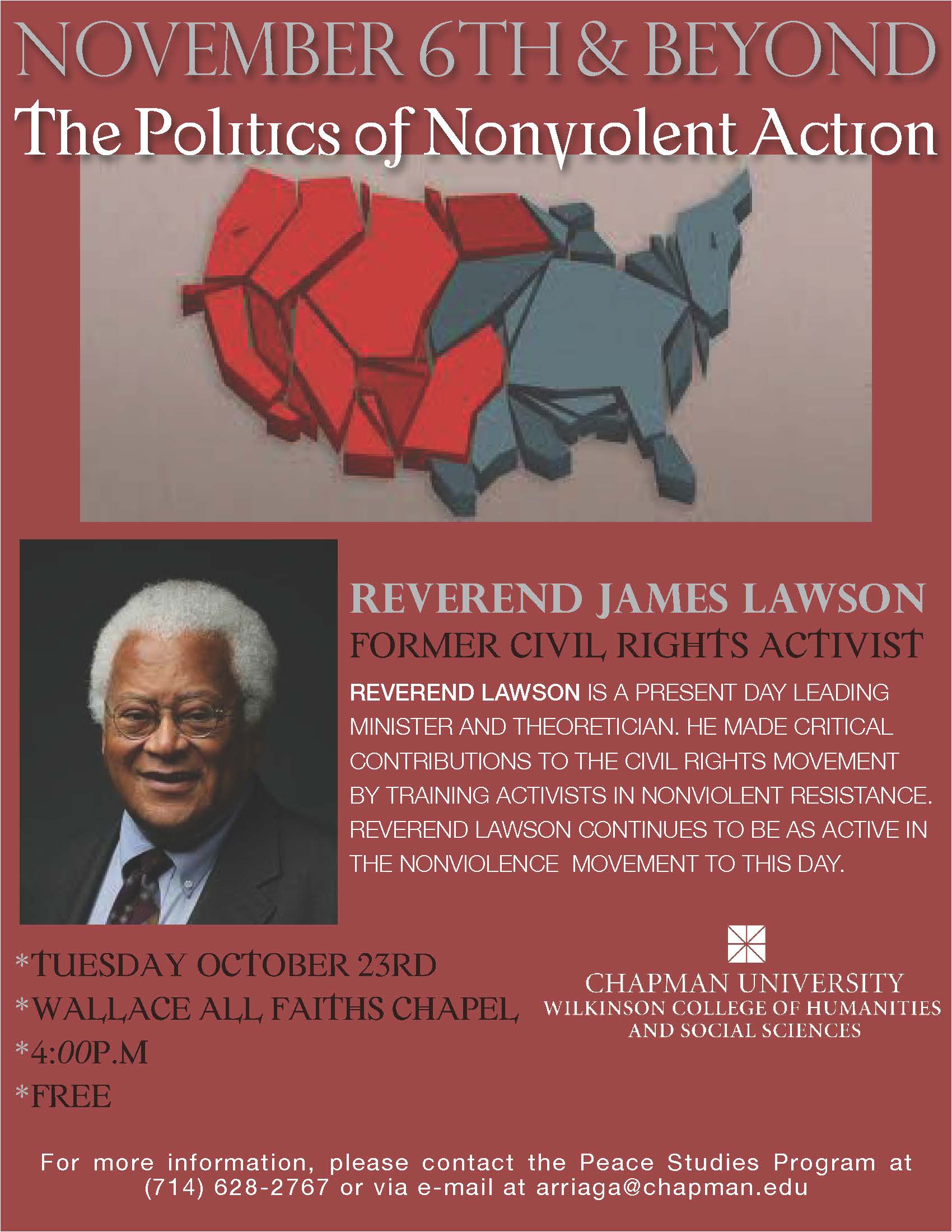 Flyer for The Politics of Nonviolent Action