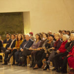 Crowd watching performance.