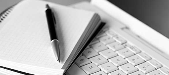 Graph paper, pen, and a laptop.
