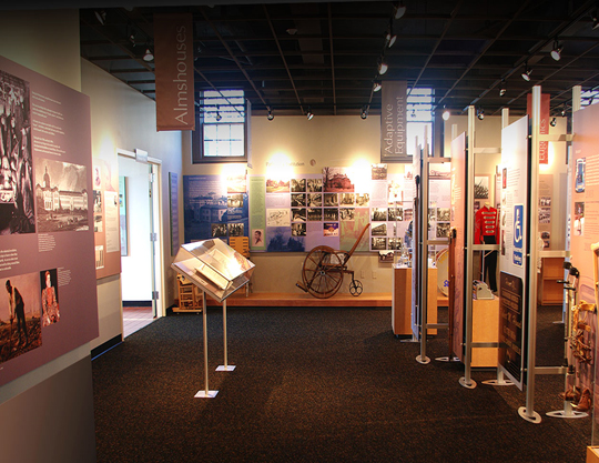 Museum floor.