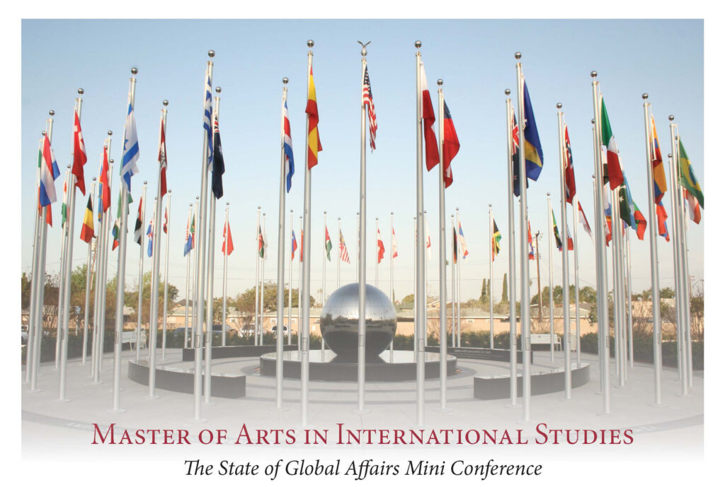 Master of Arts in International Studies
