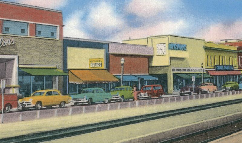 Artwork of street.