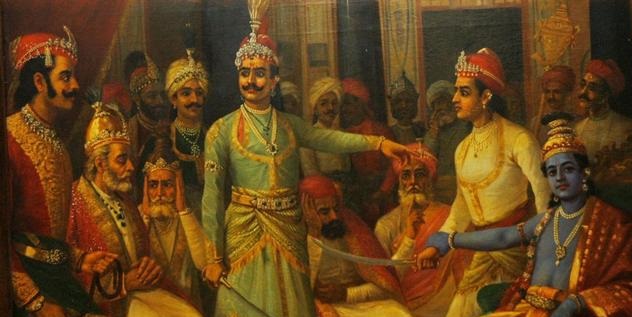 Artwork of ancient India.