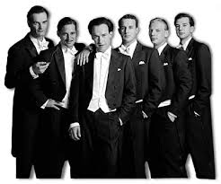 Group of men in tuxes.