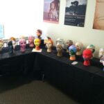 Sculptures of feminist art.