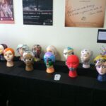 Sculptures of feminist art.