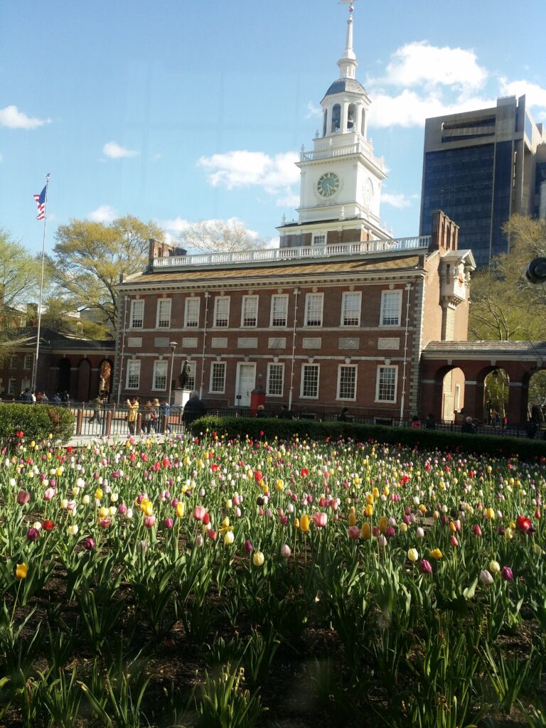 Exterior of Independence Hall.