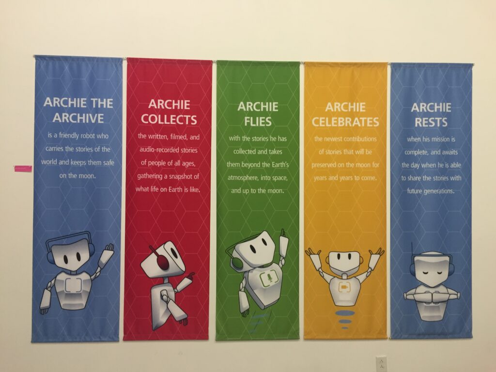 Banner about robot.