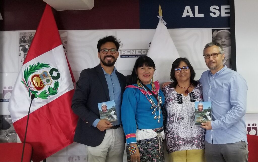 The Tesoro de Nombres Shipibo-Konibo was presented on January 30th at RENIEC’s main headquarters in the capital city of Lima.