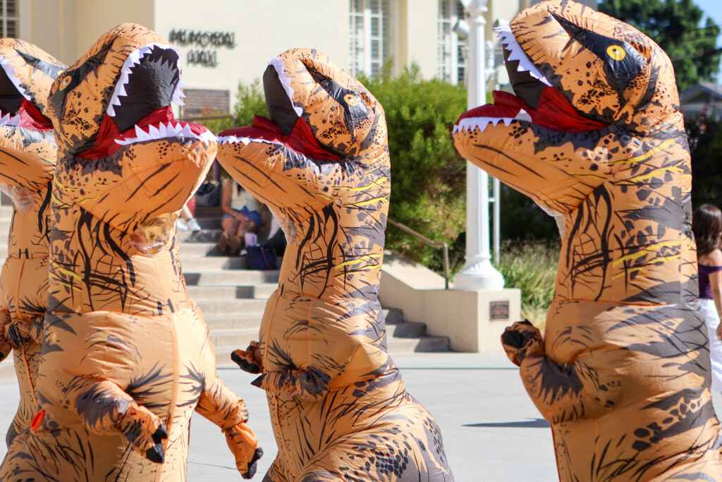 When Dinosaurs Take Over Campus: Art, Performance and a Little Fun at Wilkinson College