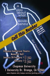 Poster for "Call This Number" play