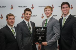 Second Place winners in the Case Competition