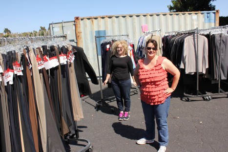 Chapman Business Career Center Staff at Working Wardrobes