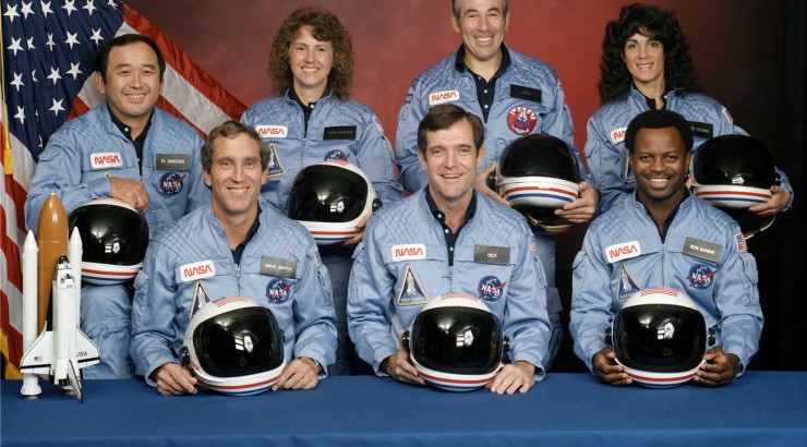 Astronauts, Challenger flight crew