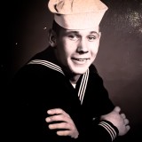 historic headshot of navy soldier