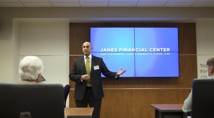Janes Financial Center speaker