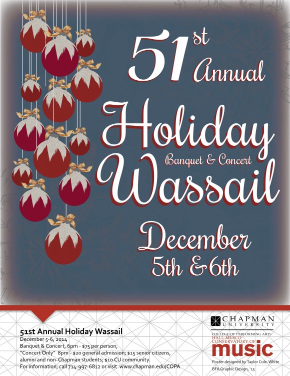 Wassail Banquet & Concert