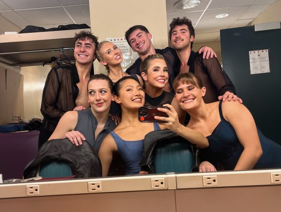 Chapman Dancers performing in NYC