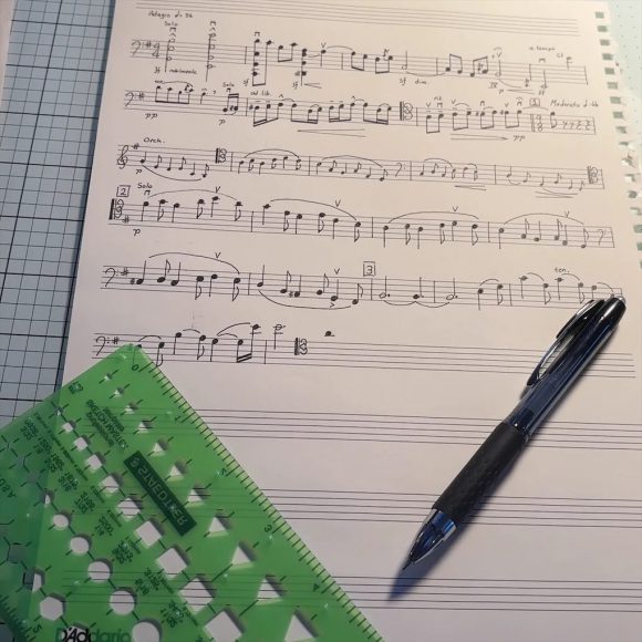 Part of the handwritten manuscript Kelly had to submit for the application