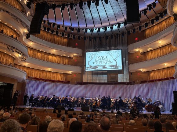 The symphony inside Segerstrom Concert Hall