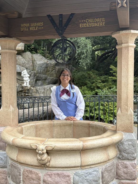 Ruby working at Disneyland