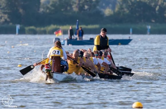 The dragon boat team