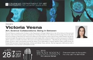 Flyer for Victoria Vesna