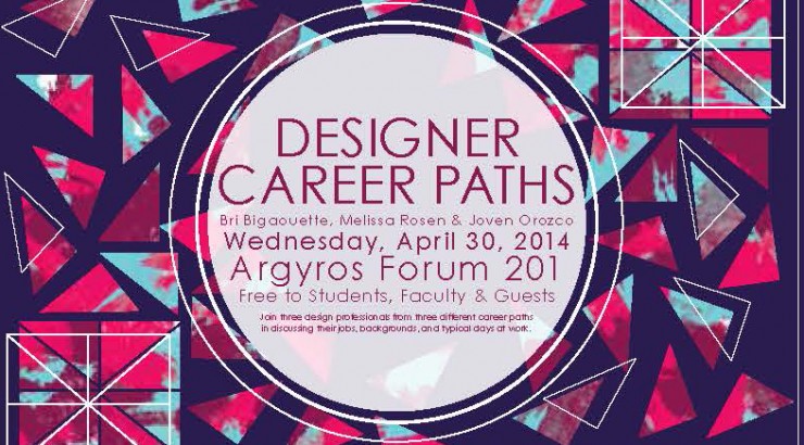 Flyer for Designer Career Paths