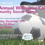 Flyer for Community Soccer Game