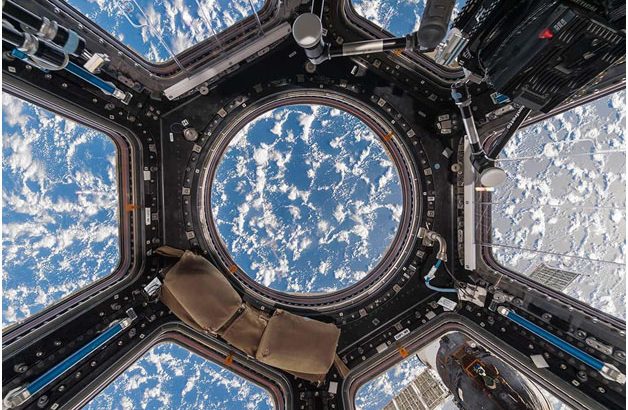 This view from the Cupola of the International Space Station is part of a collection of photos taken by Italian astronaut Paolo Nespoli in collaboration with Chicago-based photographer Roland Miller