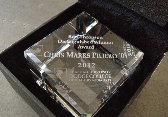 Chris Marrs-Piliero Distinguished Alum-2012