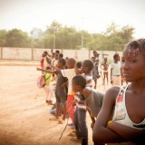 Chapman students on location in Burkina Faso, Africa