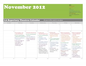 Cinephile's Dream Novemeber Calendar