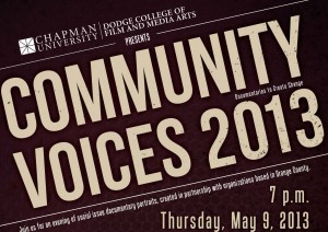 Community Voices spring 2013