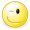 Emoji wink face