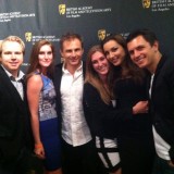 Into the Silent Sea cast and crew at the BAFTA LA Awards