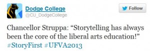 UFVA Conference 2013 Tweet Capture
