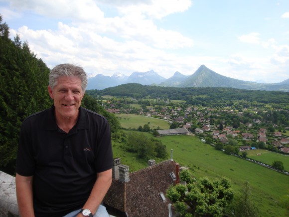 Digital Arts Professor Bill Kroyer in Annecy, France