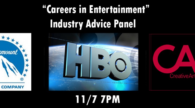 Dodge College Entertainment Career Panel featuring 20th Century Fox, Paramount Pictures, HBO, CAA and Walt Disney Pictures