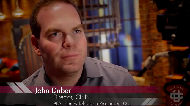Alumni Profile: CNN's John Duber (BFA '00)