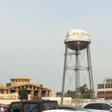 Image of the water tower on the Walt Disney Studios lot